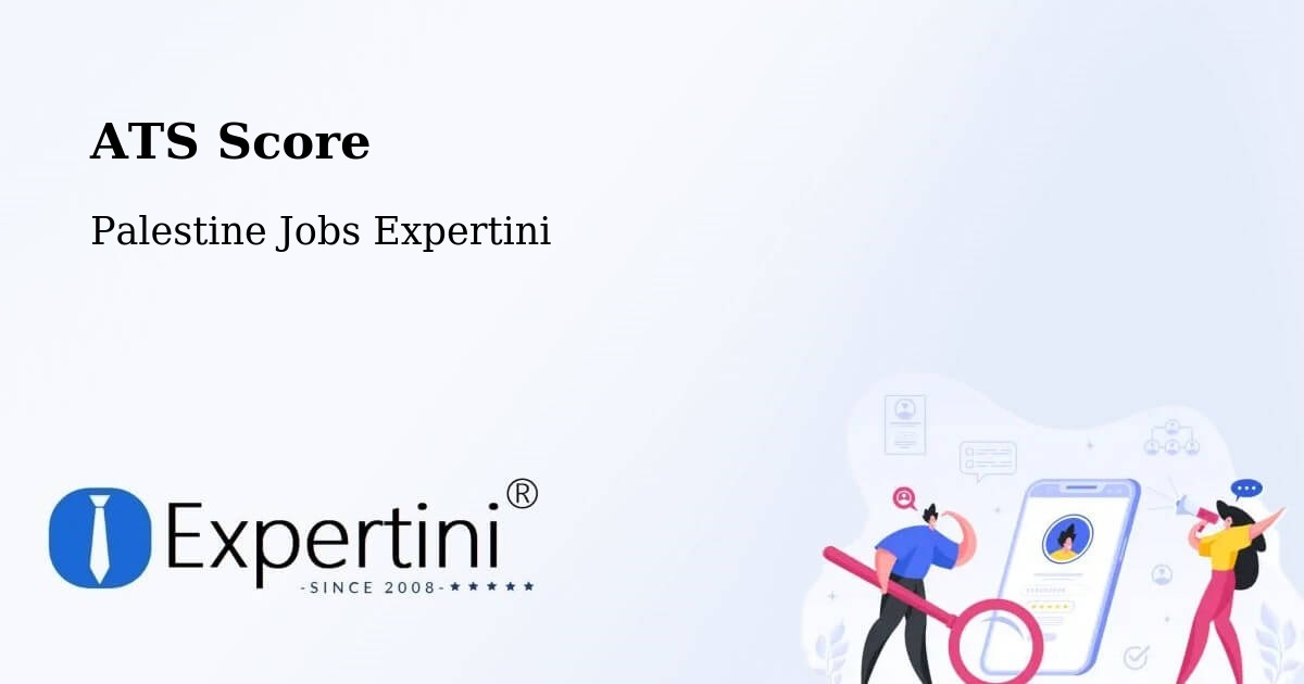 Resume ATS Score & Job Description Match Tool – Rām Allāh & Al Bīrah - Palestine Jobs Expertini