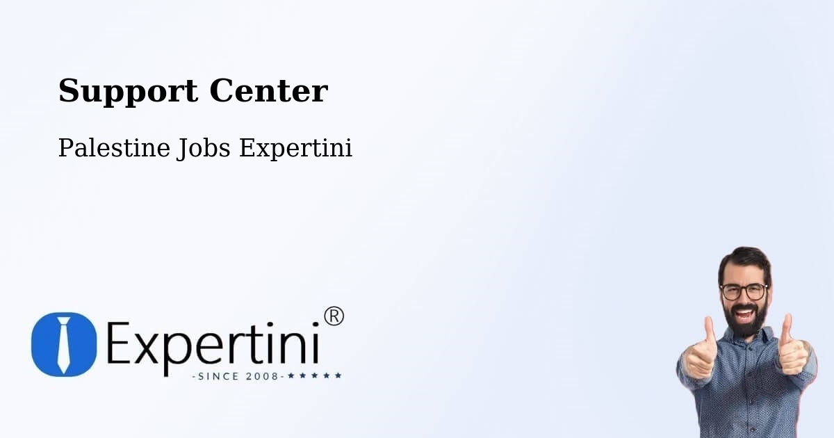 Support Services – Rām Allāh & Al Bīrah - Palestine Jobs Expertini